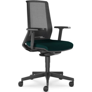 Kancelářská židle LD Seating FAST 270-AT potah v černé barvě