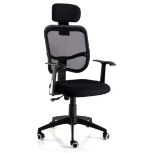 Tomasucci Kancelářská židle COOL BLACK 110/120x54x57cm,černá