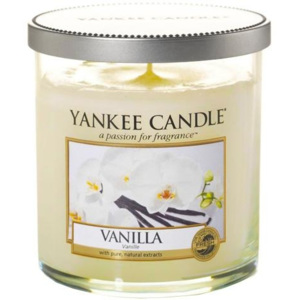 Svíčka ve skleněném válci Yankee Candle Vanilka, 198 g