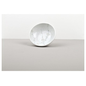 MIJ Malá kulatá mělká miska White Blossom 13 cm