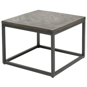 INV Odkládací stolek INGA 60 cm šedá