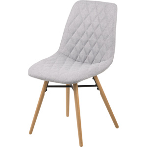 Design Scandinavia Jídelní židle Filip (SET 2 ks), šedá Barva: šedá