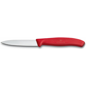 Victorinox Nůž na zeleninu červený špičatý 8cm