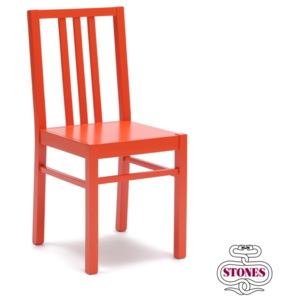 Stones Židle MINA 36,5x36,5x86,5cm,červená
