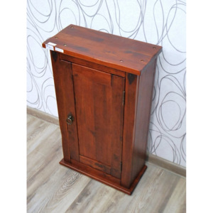 Závěsná koupelnová skříňka CATANA BAD 16568A 70x42x20 cm masivní dřevo borovice