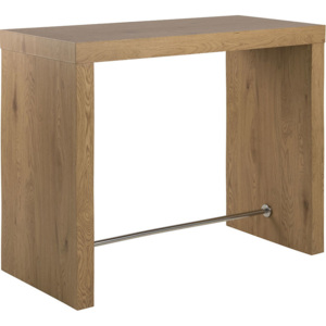 Design Scandinavia Barový stůl Strong, 130 cm, divoký dub Barva: dub