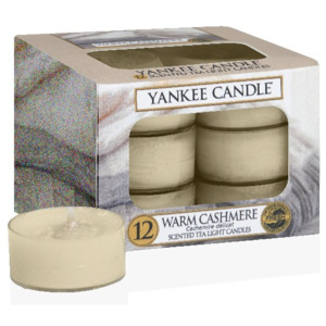 Yankee Candle vonné čajové svíčky Warm Cashmere