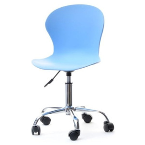 MPT Dětská otočná židle Mobi - modrá
