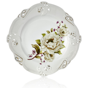 Sada 6 porcelánových talířů Franz Heinz, Ø 23,5 cm