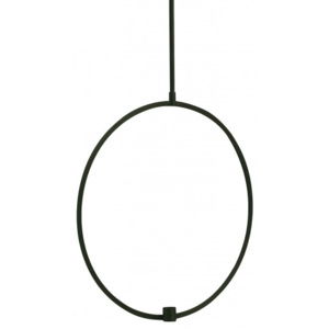 Hanging Candlehold CIRCLE BLACK