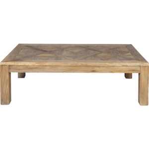 Design Scandinavia Konferenční stolek dřevěný Samoa, 140 cm Barva: jilm