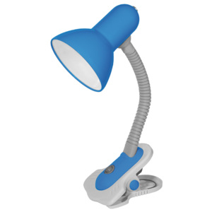 Stolní lampa SUZI HR-60-BL modrá, E27