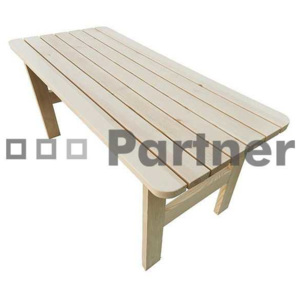 Masivní dřevěný zahradní stůl z borovice dřevo 32 mm