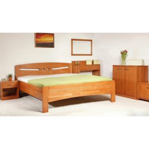 Masivní postel s úložným prostorem Evita 1 - 80/90/100x200cm - 90 x 200cm
