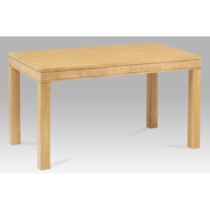 Jídelní stůl AUT-5627 OAK1 140x80 cm, bělený dub