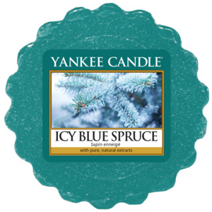 Vonný vosk Yankee Candle Icy Blue Spruce - Lesklý modrý smrk 22 GRAMŮ