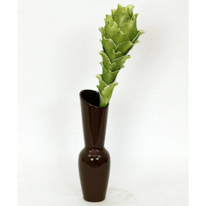 Váza keramická hnědá HL708450 Art