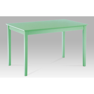 Jídelní stůl YAT676 GRN 120x75 cm, zelený