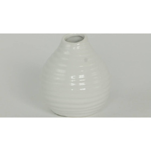Váza keramická, barva bílá ARL020-WH Art