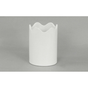 Váza keramická bílá HL817572 Art