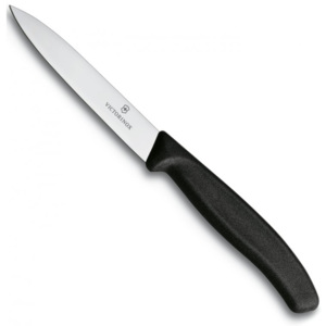 Nůž na zeleninu SWISS CLASSIC, černý 10 cm - Victorinox