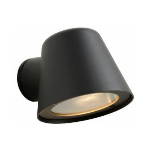 LUCIDE DINGO Wall Light LED GU10/4,5W IP44 Black, venkovní svítidlo