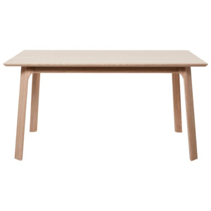 Jídelní stůl z bílého dubového dřeva Unique Furniture Vivara Lilly