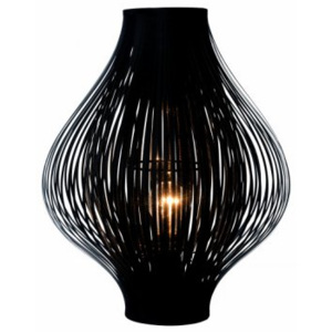 LUCIDE POLI Table Lamp E27 D36 H44cm Black, stolní lampa