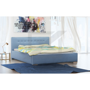 Čalouněná postel AMUND s matrací, 200x200