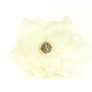 Magnolie, umělá květina vazbová, bílá zasněžená VK-1228 Art