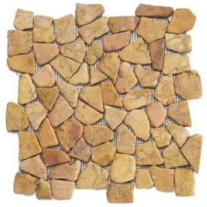 INDERA LX57098 Mozaika z mramoru Yucatan Brown 1m2