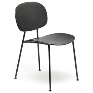 Výprodej Infiniti designové židle Tondina Pop Chair (konstrukce černa/dub antracit)