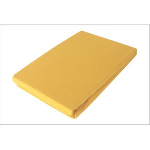 Glamonde luxusní prostěradlo Mais žluté. 90×200 cm