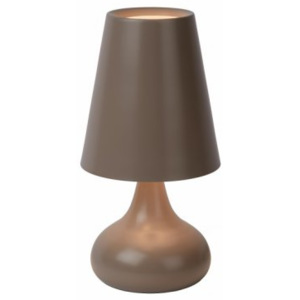 LUCIDE ISLA Table lamp E14 Taupe, stolní lampa
