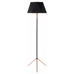 LUCIDE ALEGRO Floor Lamp E27 D42cm H155cm Black, stojací lampa