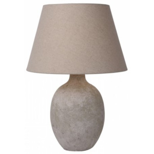 LUCIDE BOYD Table Lamp E27 H56 D40cm Taupe, stolní lampa