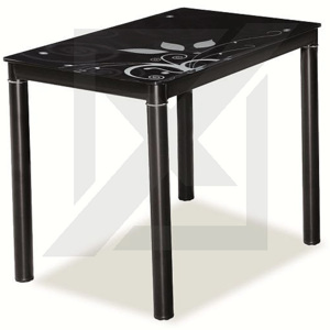 Jídelní stůl DOM, 75x60x100, černá