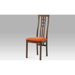 Jídelní židle BEZ SEDÁKU masiv buk, barva ořech BC-12481 WAL Art