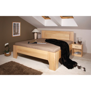 Masivní postel s úložným prostorem Olympia 2 - 120/140x200cm - 120 x 200cm