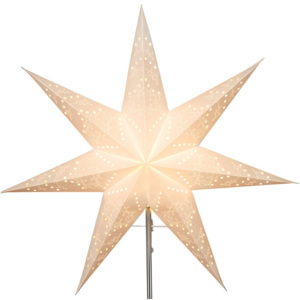 Bílá závěsná hvězda Best Season Sensy Star, Ø 100 cm
