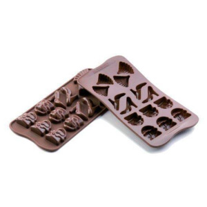 Silikonová forma na čokoládu – modní přehlídka - Silikomart