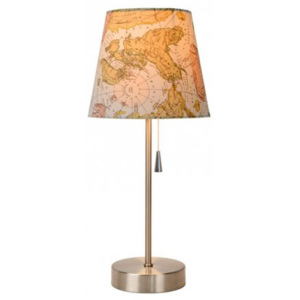 LUCIDE YOKO Table lamp E27 H40.5 World map, stolní lampa