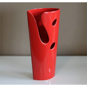Keramická váza - červená HL751449 Art