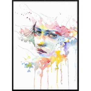 Na vlně scandi Plakát Baletka Rozměr: A4 (21 x 29,7 cm)
