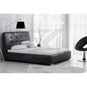 Čalouněná postel NORA s matrací, 200x200