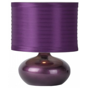 LUCIDE TINA Table lamp E14 L16 W16 H24cm Purple, stolní lampa