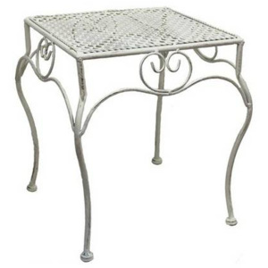 Dekorativní kovový stolek, 25 x 31,5 cm - Morex