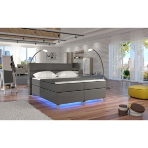 Čalouněná postel BASILIO, bez LED, 160x200, soft029