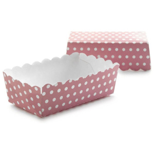Papírová krabička růžová 12ks - Ibili