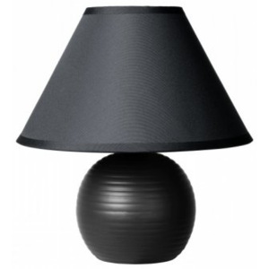 LUCIDE KADDY Table Lamp E14 H22 D20cm, Black stolní lampa